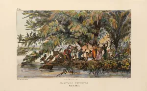 Slaves Prints: Fishermen of Ilhéus. From Voyage pittoresque dans le Brésil