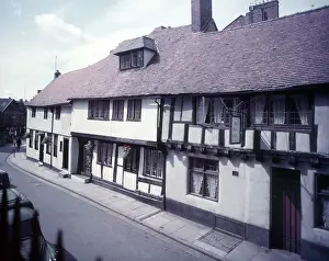 Public House Prints: Three Fishes Inn, Shrewsbury, Shropshire, c1955. Creator: Arthur Charles Kirby Ware