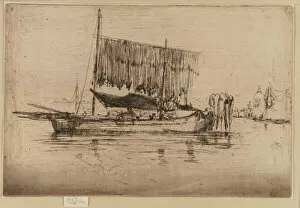 Awning Gallery: The Fishing Boat, 1879-1880. Creator: James Abbott McNeill Whistler