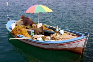 Fishing boat, Sami, Kefalonia, Greece