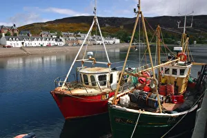 Fishing boats, Ullapool harbour, Highland, Scotland