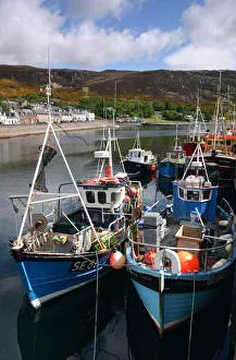 Fishing boats, Ullapool harbour, Highland, Scotland