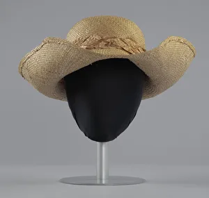Fishing hat from the Powell family vacation cottage, mid 20th Century. Creator: Unknown Fishing hat from the Powell family vacation cottage, mid 20th Century. Creator: Unknown