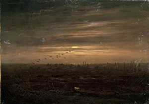 Caspar David Friedrich Gallery: Fishing Nets, late 18th or 19th century. Artist: Caspar David Friedrich