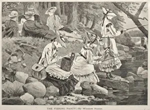 The Fishing Party, 1869. Creator: Winslow Homer (American, 1836-1910)