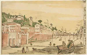 Fishing (Senadori no zu), from the series Dutch Perspective Pictures (Oranda uki-e)
