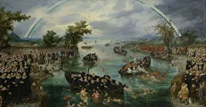Calvin Gallery: Fishing for Souls, 1614. Artist: Venne, Adriaen Pietersz. van de (1589-1662)