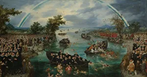 Conversion Prints: Fishing for Souls, 1614. Creator: Adriaen van de Venne