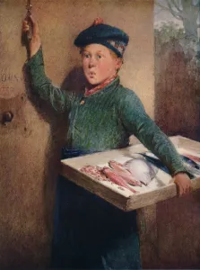 Whistling Prints: The Fishmongers Call, c1886. Artist: Henry Benjamin Roberts