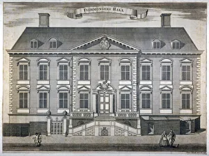 Fishmongers Company Prints: Fishmongers Hall, City of London, c1750. Artist: Sutton Nicholls