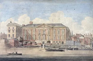 Fishmongers Company Prints: Fishmongers Hall, London, 1826. Artist: G Yates