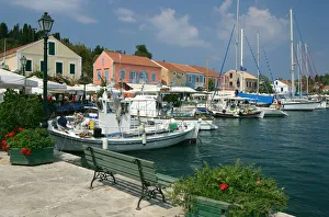 Fiskardo harbour, Kefalonia, Greece