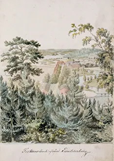 Metalworks Prints: Fiskars ironworks, 1830-1839. Creator: Pehr Adolf Kruskopf