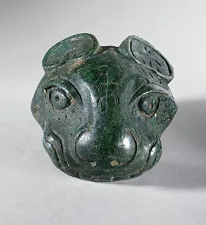 Mould Prints: Fitting (Shi) in the Form of a Feline Head
