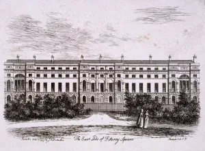 James Peller Prints: Fitzroy Square, St Pancras, London, 1807. Artist: James Peller Malcolm