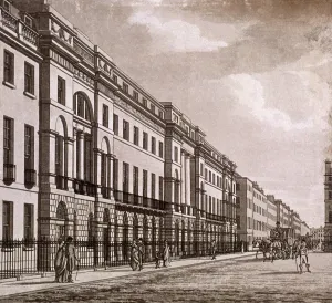 Fitzroy Square, St Pancras, London, c1820