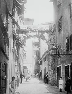 Croatia Prints: Fiume - street, between c1915 and c1920. Creator: Bain News Service