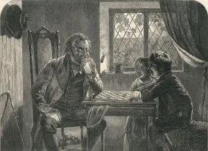 Grandchild Prints: A Fix - Black To Move, 19th century. Creator: Cheltnam