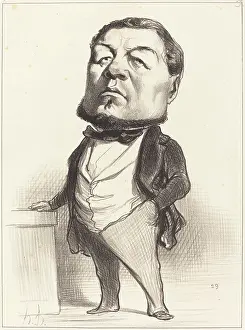F.J. Ducoux, 1849. Creator: Honore Daumier