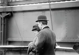 Married Prints: F.J. Shepard & wife, 1913. Creators: Bain News Service, George Graham Bain