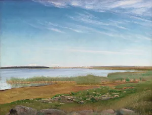 La Ring Prints: The Fjord near Karrebæksminde, Zealand, 1910. Creator: Laurits Andersen Ring