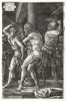 1471 1528 Prints: The Flagellation, 1512. Creator: Albrecht Dürer (German, 1471-1528)