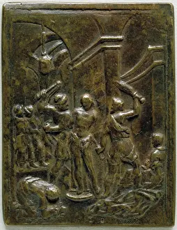 Whipping Prints: The Flagellation, between 1600 and 1625. Creator: Workshop of Matthias Walbaum