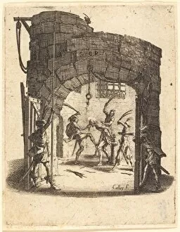 Beating Gallery: The Flagellation, c. 1624 / 1625. Creator: Jacques Callot