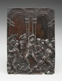 Via Crucis Prints: The Flagellation, c1510. Creator: Unknown