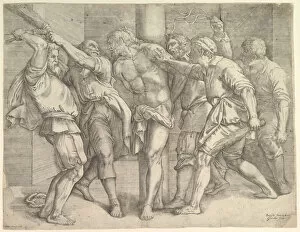 Giovanni Battista Franco Gallery: The Flagellation, ca. 1552-61. Creator: Battista Franco Veneziano