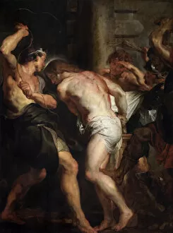 Christ Carrying The Cross Gallery: The Flagellation of Christ, 1617. Creator: Rubens, Pieter Paul (1577-1640)