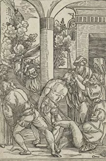 Attacker Gallery: The Flagellation, from The Life of Christ, ca. 1511-12. Creator