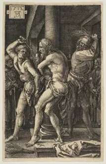 Beating Gallery: The Flagellation, from The Passion, 1512. Creator: Albrecht Durer