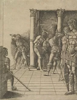 The Flagellation, with the Pavement, ca. 1475-80. Creator: Unknown