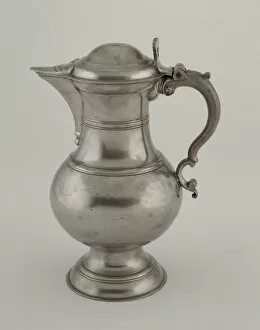 Images Dated 3rd December 2021: Flagon, 1765 / 80. Creator: Attributed to William Will