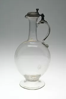 Alloy Collection: Flagon, Flanders, c. 1750. Creator: Unknown