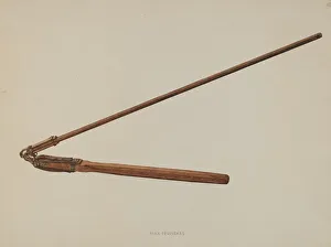 Flail, c. 1938. Creator: Max Fernekes