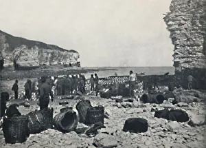Flamborough - The Fishermen at Work, 1895