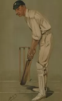Wicket Gallery: A Flanneled Fighter, 1902. Creator: Sir Leslie Matthew Ward