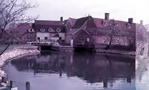Mill Prints: Flatford Mill, Suffolk, c1955. Creator: Arthur Charles Kirby Ware