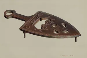 Flat Iron Prints: Flatiron, 1935/1942. Creator: Gwendolyn Jackson