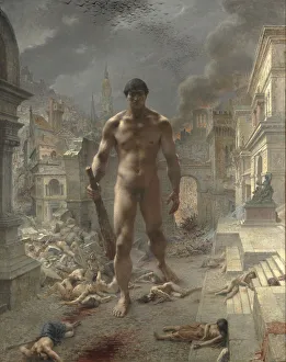 Fleau! (Scourge!). Artist: Danger, Henri-Camille (1857-1937)