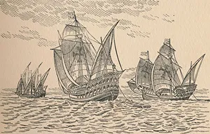 Columbus Gallery: The Fleet of Columbus, 1916