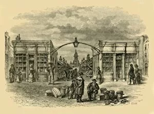 Islington Gallery: Fleet Market, (c1872). Creator: Unknown