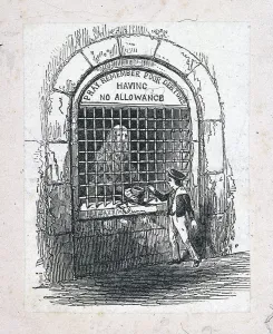 Fleet Prison, London, c1800