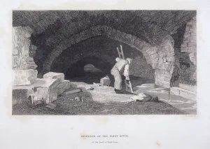 Fleet River Prints: Fleet River, London, 1851. Artist: John Wykeham Archer