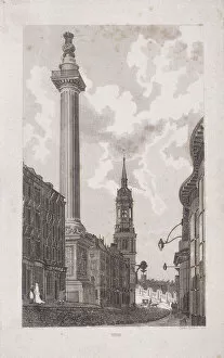 Chancery Lane Gallery: Fleet Street and Chancery Lane, London, c1840
