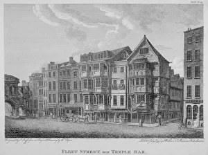 Capon Gallery: Fleet Street, City of London, 1799. Artist: John Roffe