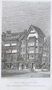 Chancery Lane Prints: Fleet Street, London, 1822. Artist: John Thomas Smith