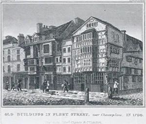 Chancery Lane Gallery: Fleet Street, London, 1828